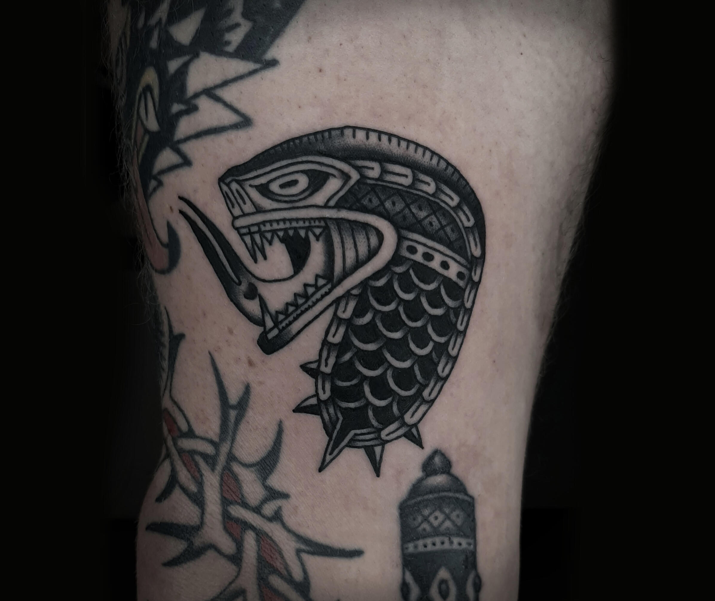 Traditional Snake Head